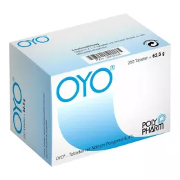 OYO Overtrukne tabletter, 250 stk