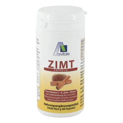 ZIMT KAPSELN 500 mg+Vitamin C+E, 60 stk