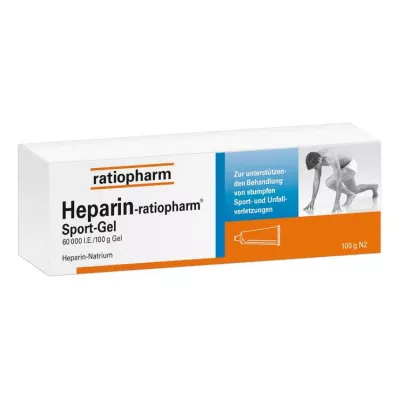 HEPARIN-RATIOPHARM Sport Gel, 100 g HEPARIN-RATIOPHARM Sport Gel, 100 g
