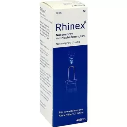 RHINEX Næsespray + naphazolin 0,05, 10 ml