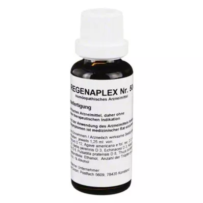 REGENAPLEX No.50 e-dråber, 30 ml REGENAPLEX No.50 e-dråber, 30 ml