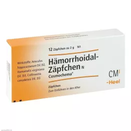 HÄMORRHOIDAL Stikpille N Cosmochema, 12 stk