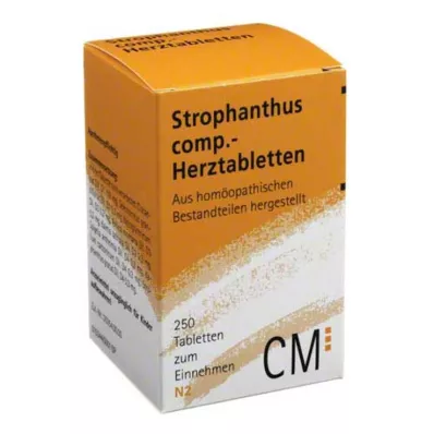 STROPHANTHUS COMP.Hjertetabletter, 250 stk