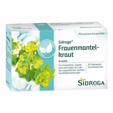 Sidroga® damekappe urtefilterpose, 20X1,0 g