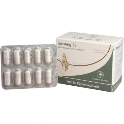 GINSENG SL Hårde kapsler, 50 stk