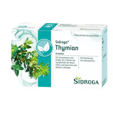 Sidroga® Timian filterposer, 20X1,6 g