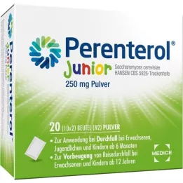 PERENTEROL Junior 250 mg Pulver Btl, 20 stk
