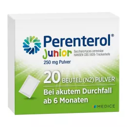 PERENTEROL Junior 250 mg Pulver Btl, 20 stk