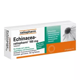 ECHINACEA-RATIOPHARM 100 mg tabletter, 20 stk