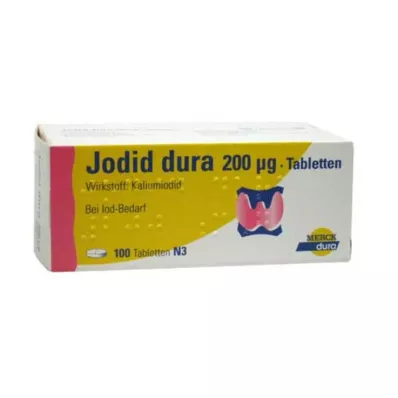 JODID dura 200 µg tabletter, 100 stk