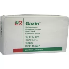 GAZIN Gaze komp. 10x10 cm usteril 12x op, 100 stk