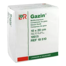 GAZIN Gaze komp. 10x20 cm usteril 12x op, 100 stk