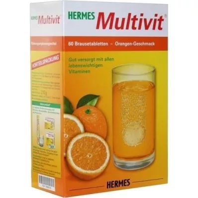 HERMES Multivit-brusetabletter, 60 kapsler