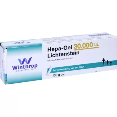 HEPA GEL 30.000 I.U. Lichtenstein, 100 g