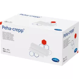 PEHA CREPP Fikseringsbandage 10 cmx4 m komp.verp., 100 stk