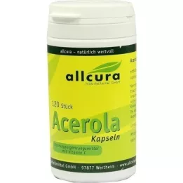 ACEROLA KAPSELN naturligt C-vitamin, 120 stk