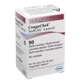 COAGUCHEK Softclix-lancet, 50 stk