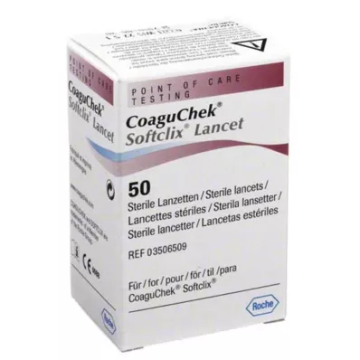 COAGUCHEK Softclix-lancet, 50 stk COAGUCHEK Softclix-lancet, 50 stk