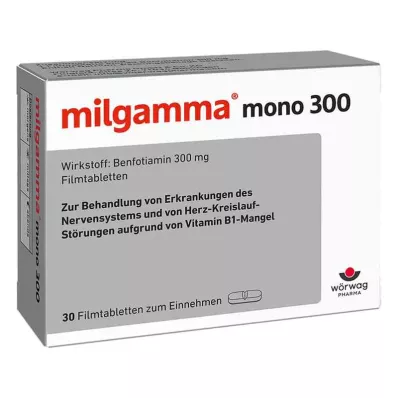 MILGAMMA mono 300 filmovertrukne tabletter, 30 stk