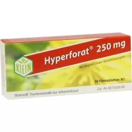 HYPERFORAT 250 mg filmovertrukne tabletter, 30 stk