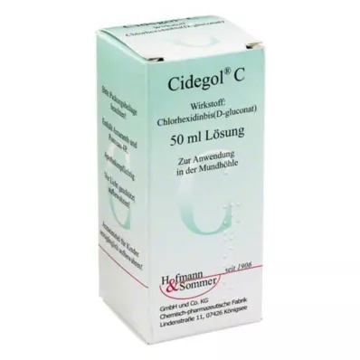 CIDEGOL C-opløsning, 50 ml