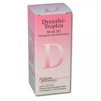 DREIERLEI Dråber, 50 ml