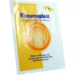 RHEUMAPLAST 4,8 mg plaster indeholdende aktiv ingrediens, 2 stk