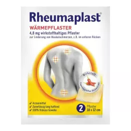 RHEUMAPLAST 4,8 mg plaster indeholdende aktiv ingrediens, 2 stk