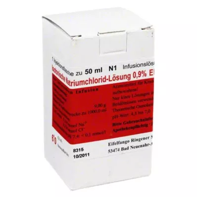 ISOTONISCHE NaCl-opløsning 0,9% Eifelfango, 50 ml