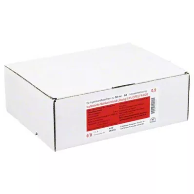 Isotonisk Nacl-opløsning 0,9% Eifel fango, 20x50 ml