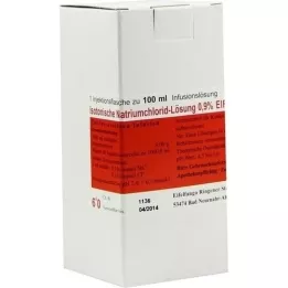 ISOTONISCHE NaCl-opløsning 0,9% Eifelfango, 100 ml