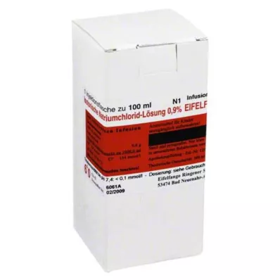 ISOTONISCHE NaCl-opløsning 0,9% Eifelfango, 100 ml ISOTONISCHE NaCl-opløsning 0,9% Eifelfango, 100 ml
