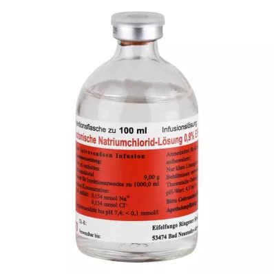 ISOTONISCHE NaCl-opløsning 0,9% Eifelfango, 20X100 ml