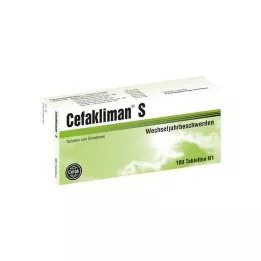 CEFAKLIMAN S-tabletter, 100 stk