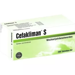 CEFAKLIMAN S-tabletter, 200 stk