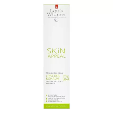 WIDMER Skin Appeal Lipo Sol Foam uparfumeret, 150 ml