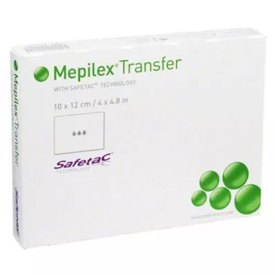 MEPILEX Transfer skumbandage 10x12 cm steril, 5 stk