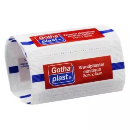 GOTHAPLAST Elastikstrips 2x6 cm, 1X10 stk