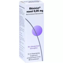 RHINIVICT nasal 0,05 mg nasal doseringsspray, 10 ml