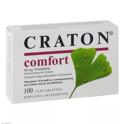 CRATON Comfort filmovertrukne tabletter, 100 stk CRATON Comfort filmovertrukne tabletter, 100 stk