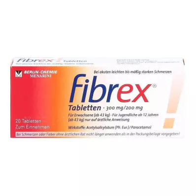 FIBREX Tabletter, 20 stk