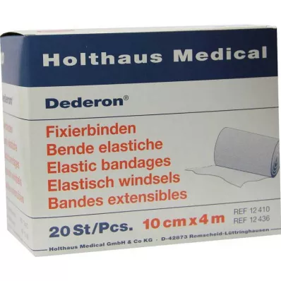 DEDERON Fikseringsbandager 10 cmx4 m, 20 stk