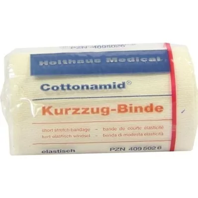 COTTONAMID Elastisk kortstræksbandage 8 cmx5 m, 1 stk