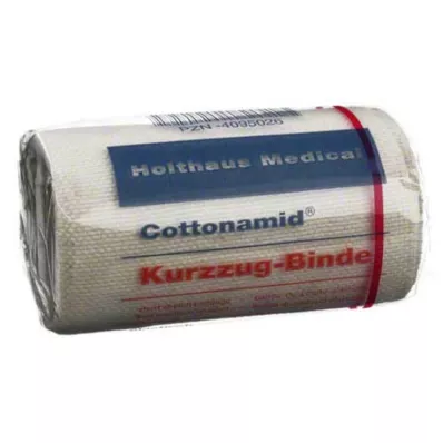COTTONAMID Elastisk kortstræksbandage 8 cmx5 m, 1 stk