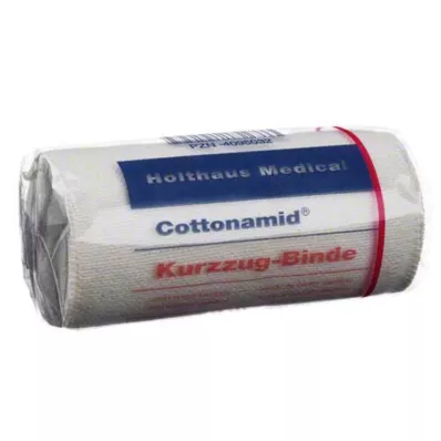COTTONAMID Elastisk kortstræksbandage 10 cmx5 m, 1 stk