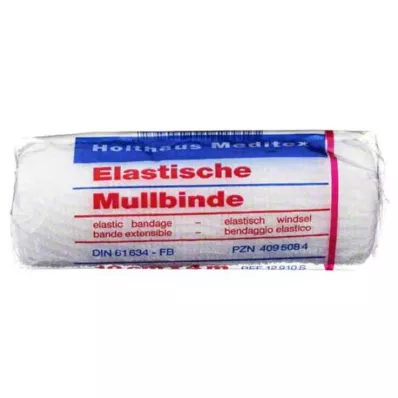 MULLBINDEN elastik 10 cmx4 m, 1 stk