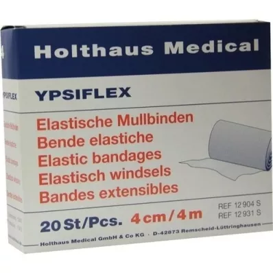 MULLBINDEN elastik 4 cmx4 m, 20 stk