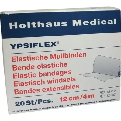 MULLBINDEN elastik 12 cmx4 m, 20 stk