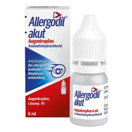 ALLERGODIL akutte øjendråber, 6 ml