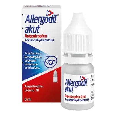 ALLERGODIL akutte øjendråber, 6 ml ALLERGODIL akutte øjendråber, 6 ml